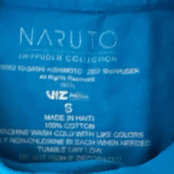 Anime Naruto T-Shirt Boys Youth S - Picture 2 of 3